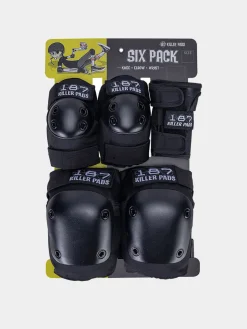 187 Killer Pads Protectors Adult Six Pack Set