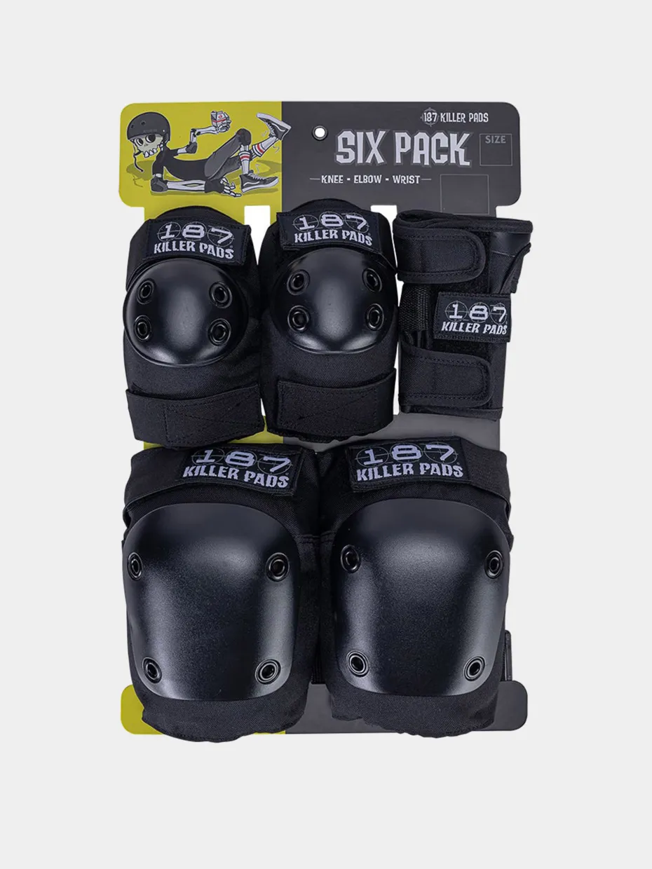 187 Killer Pads Protectors Adult Six Pack Set