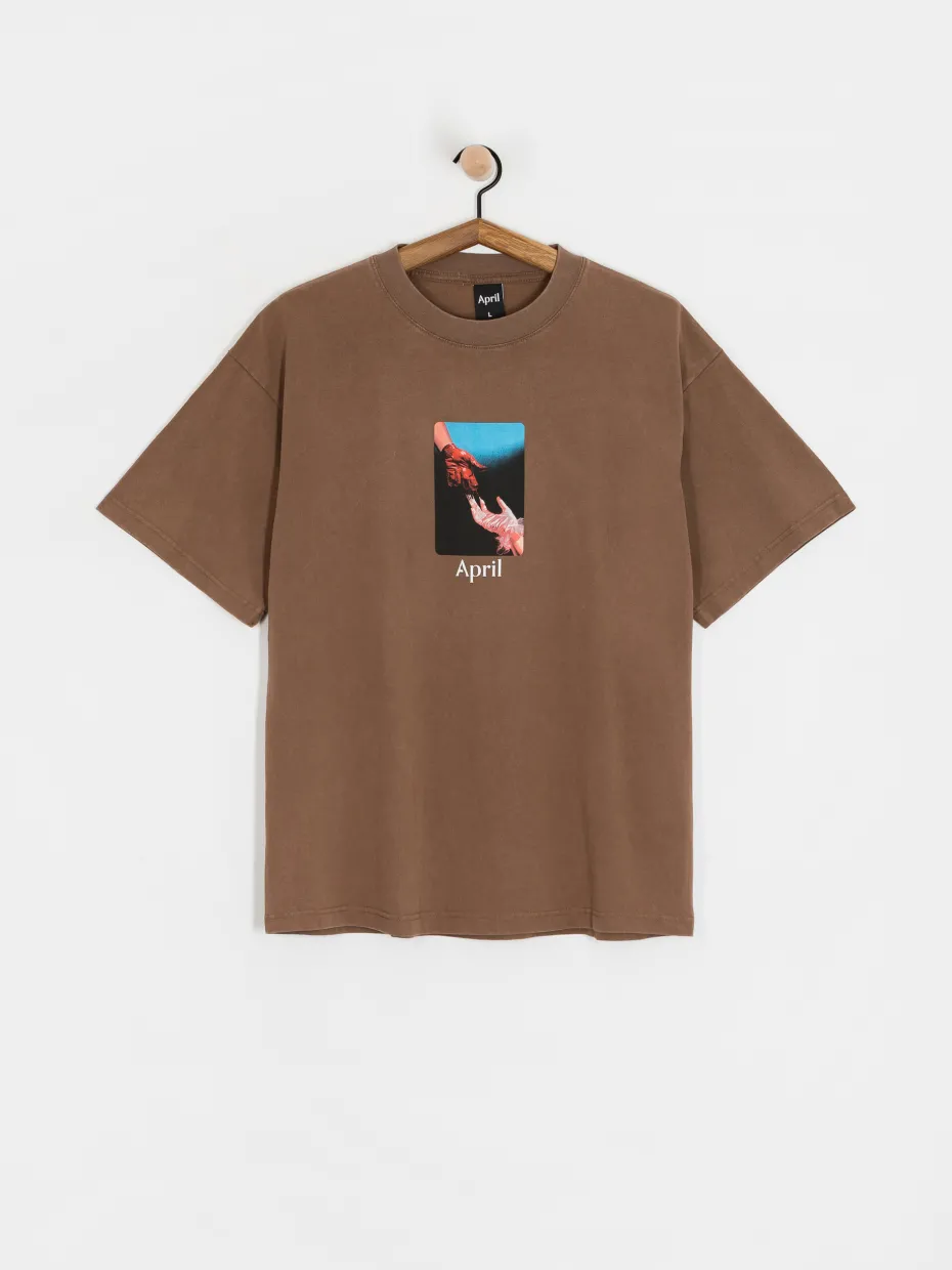 April Skateboards Material T-Shirt