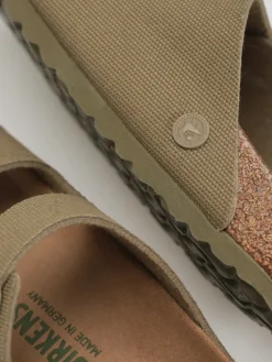 Birkenstock Arizona Canvas Vegan Narrow Flip-flops Wmn