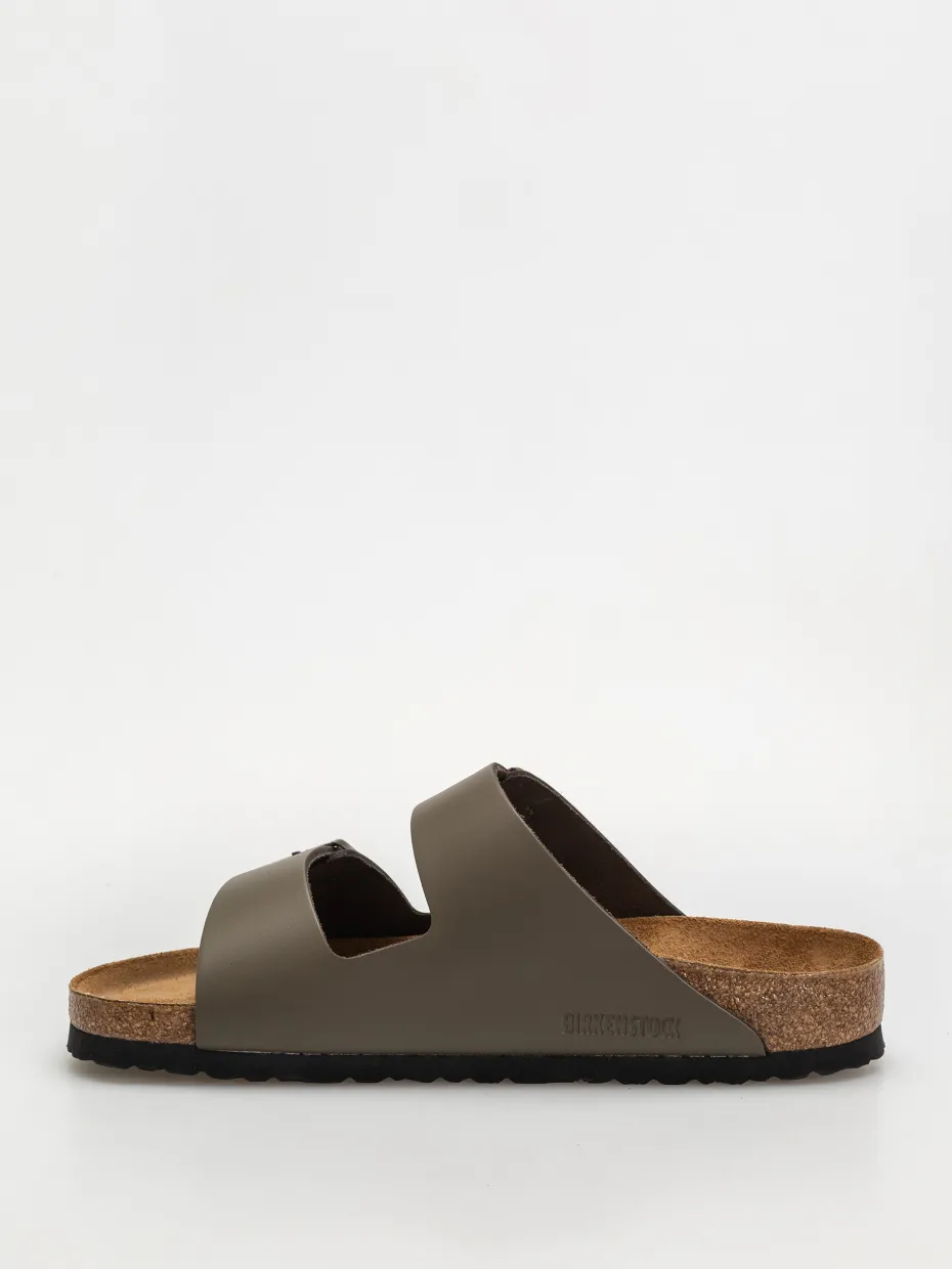 Birkenstock Arizona Natural Leather Regular Flip-flops