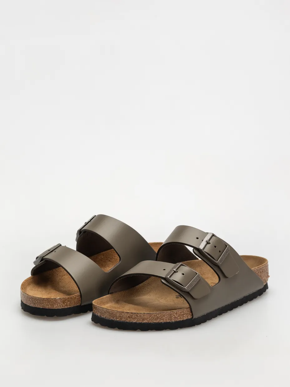 Birkenstock Arizona Natural Leather Regular Flip-flops