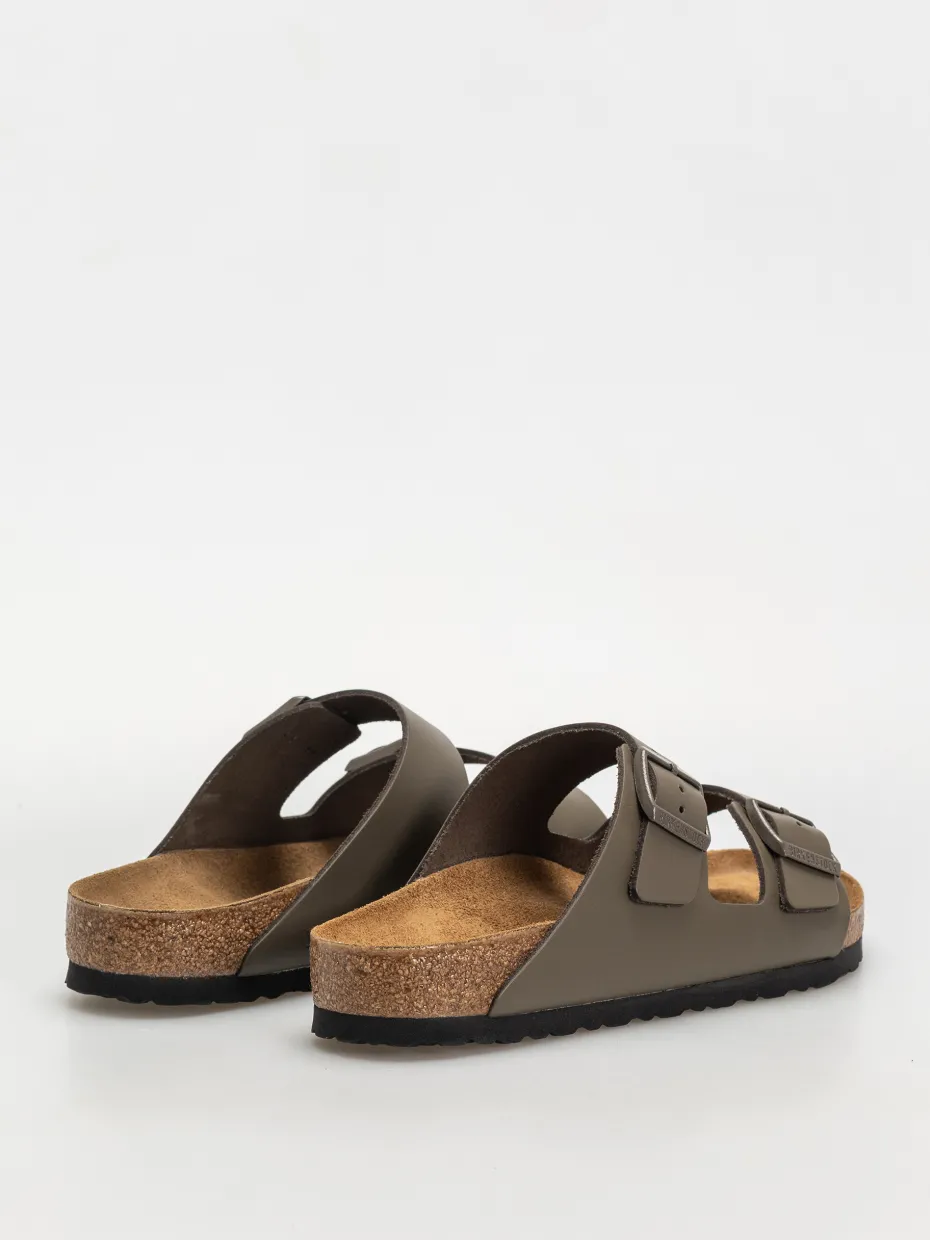 Birkenstock Arizona Natural Leather Regular Flip-flops
