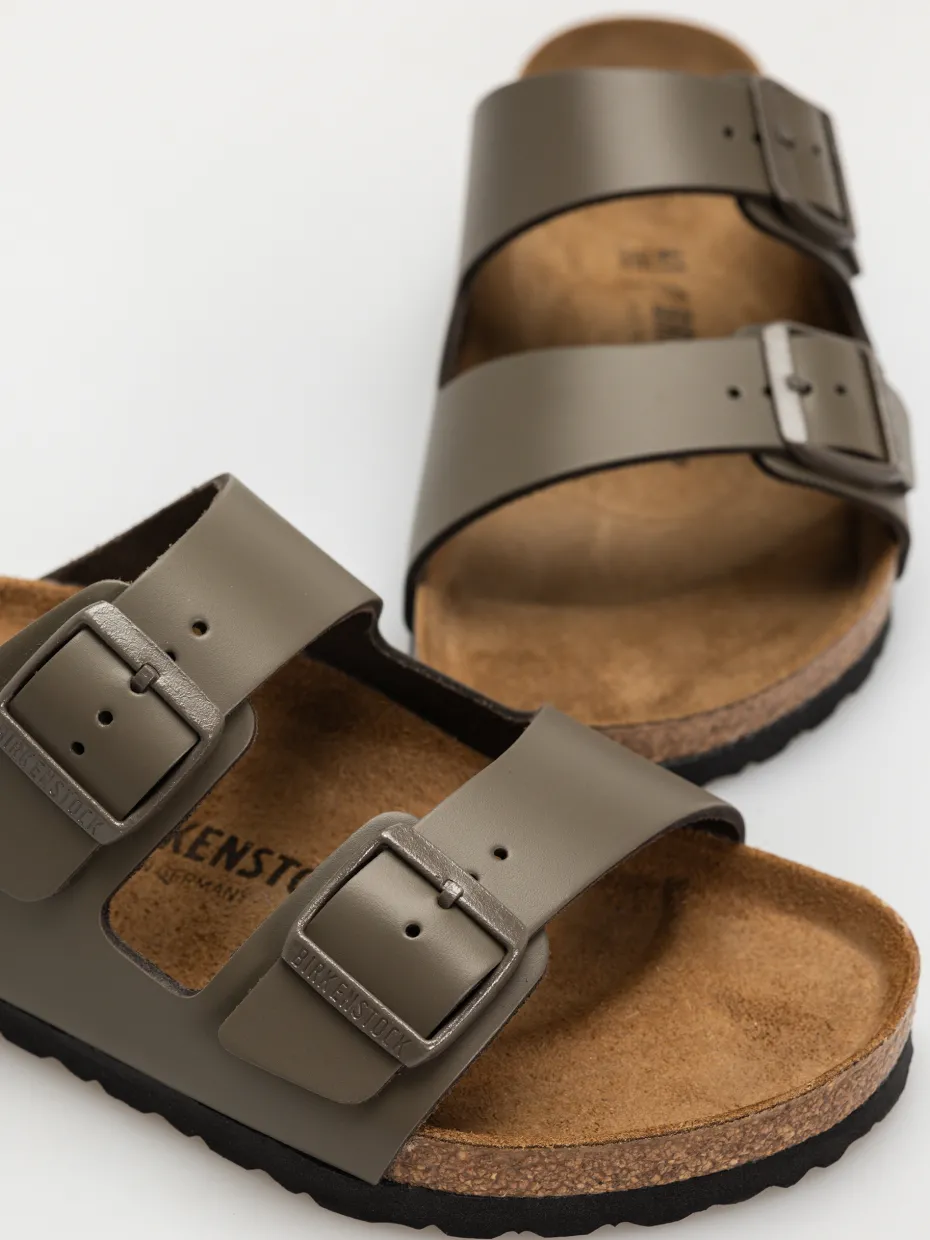 Birkenstock Arizona Natural Leather Regular Flip-flops