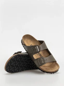 Birkenstock Arizona Natural Leather Narrow Wmn Flip-flops