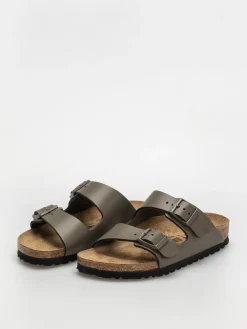 Birkenstock Arizona Natural Leather Narrow Wmn Flip-flops