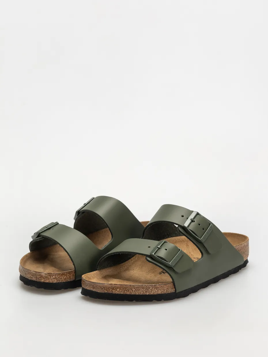 Birkenstock Arizona Natural Leather Regular Flip-flops