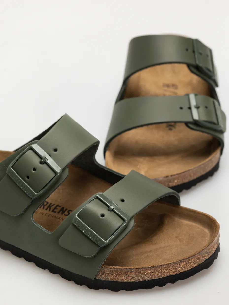 Birkenstock Arizona Natural Leather Regular Flip-flops