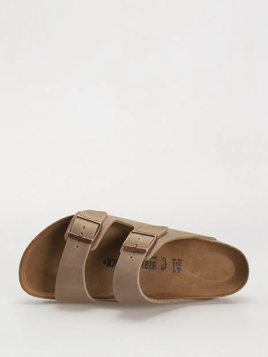 Birkenstock Arizona Oiled Leather Regular Flip-flops