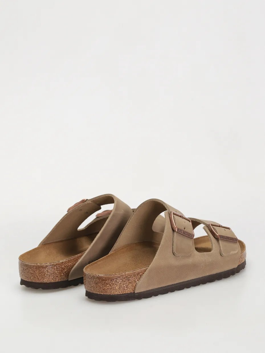 Birkenstock Arizona Oiled Leather Regular Flip-flops