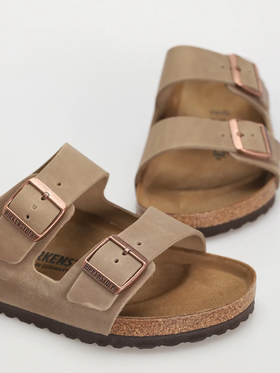 Birkenstock Arizona Oiled Leather Regular Flip-flops