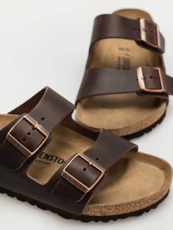 Birkenstock Arizona Oiled Leather Regular Flip-flops