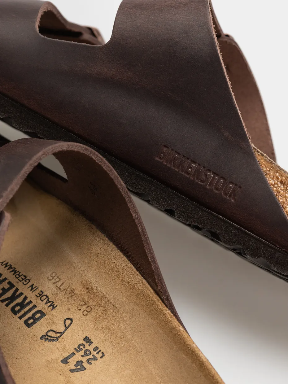 Birkenstock Arizona Oiled Leather Regular Flip-flops