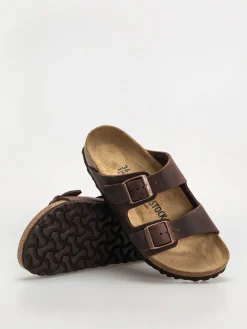 Birkenstock Arizona Oiled Leather Narrow Wmn Flip-flops