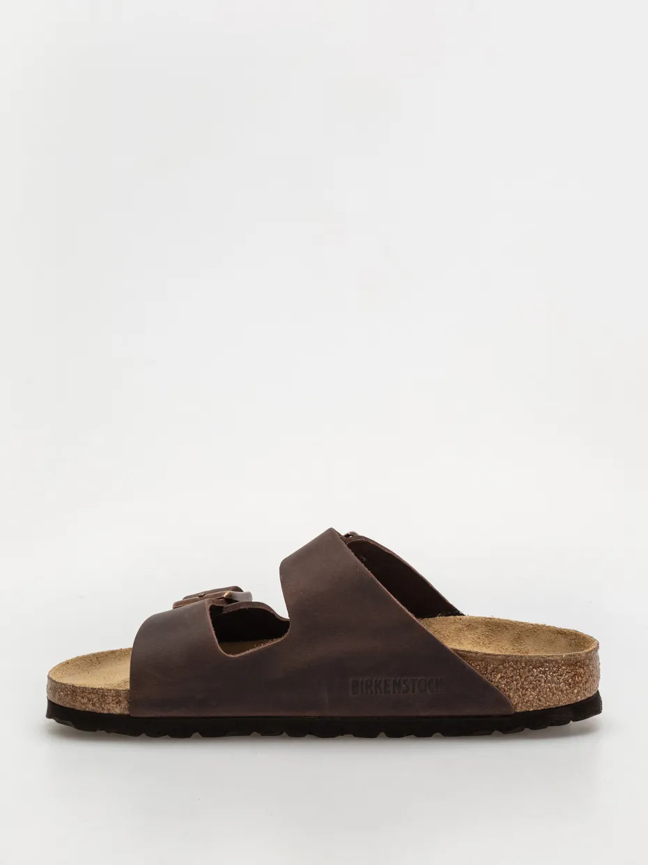 Birkenstock Arizona Oiled Leather Narrow Wmn Flip-flops