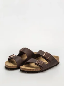 Birkenstock Arizona Oiled Leather Narrow Wmn Flip-flops