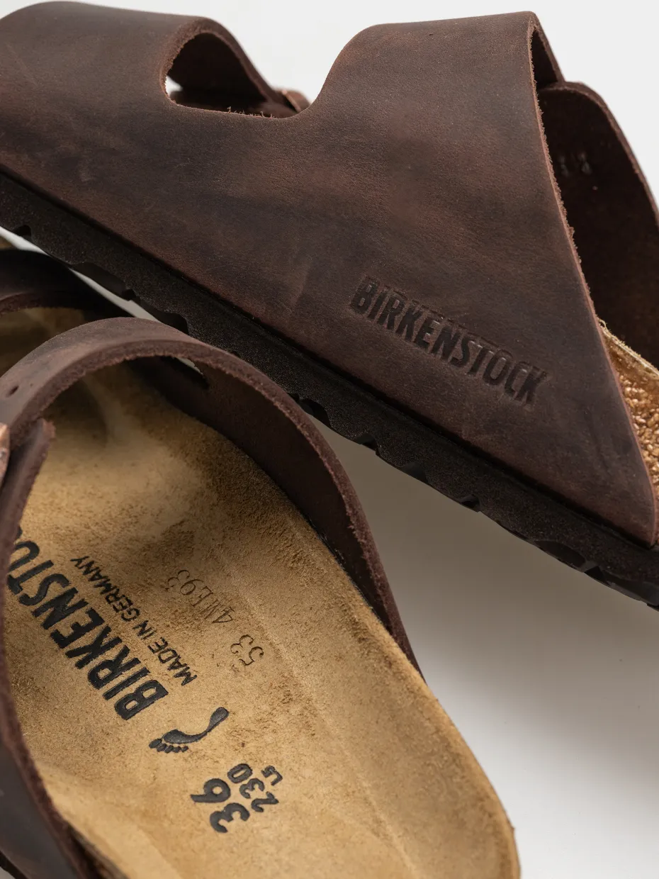 Birkenstock Arizona Oiled Leather Narrow Wmn Flip-flops