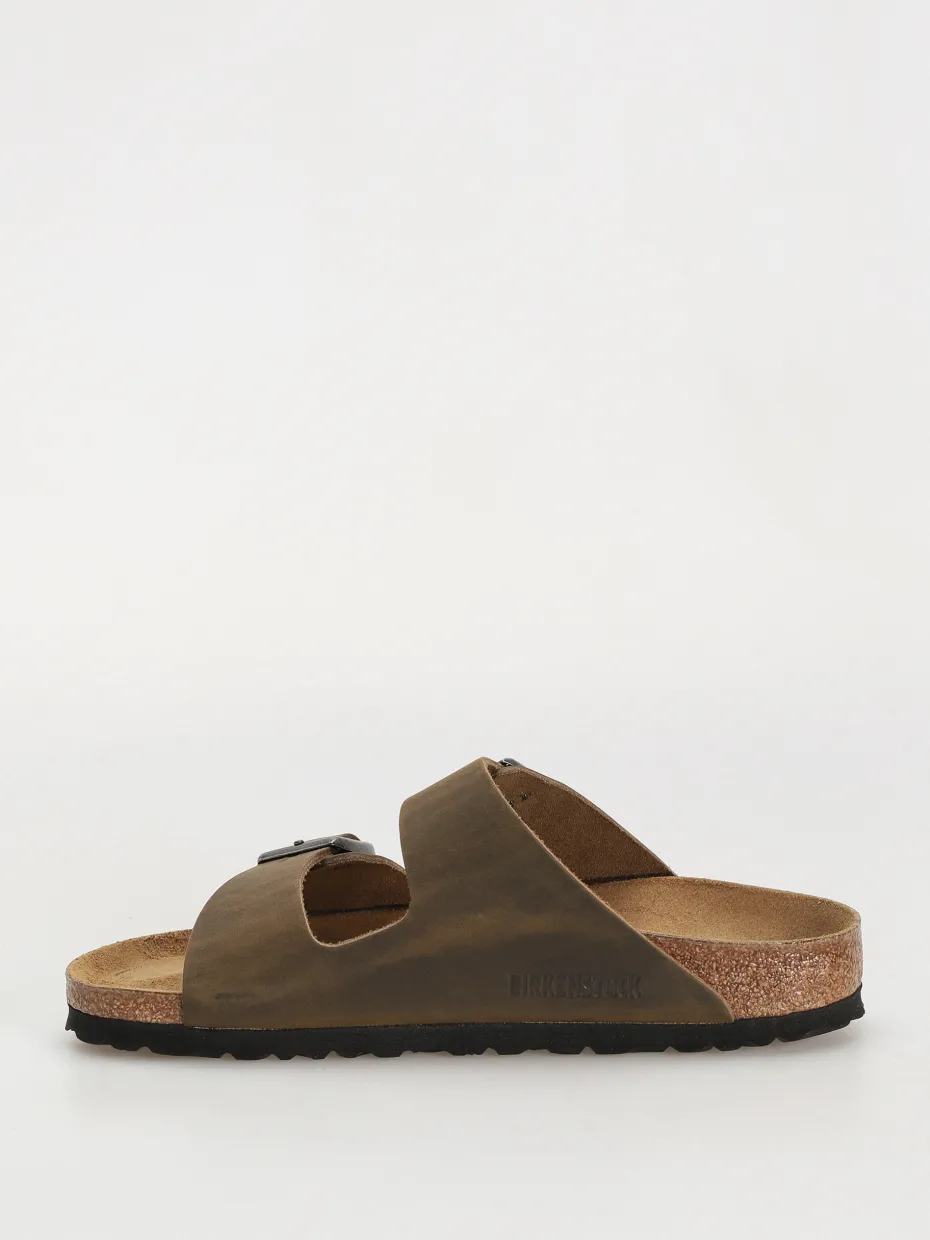 Birkenstock Arizona Oiled Leather Narrow Wmn Flip-flops