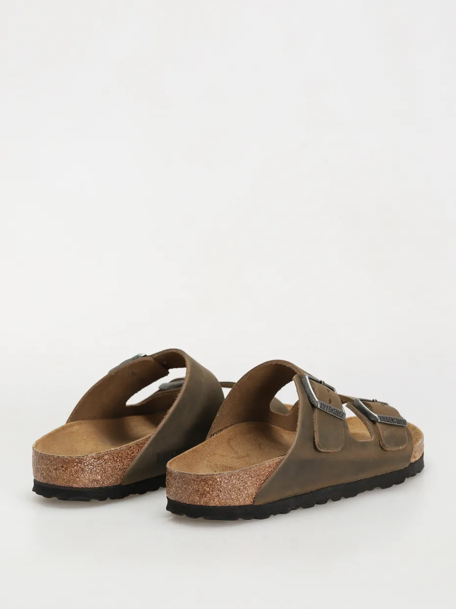Birkenstock Arizona Oiled Leather Narrow Wmn Flip-flops