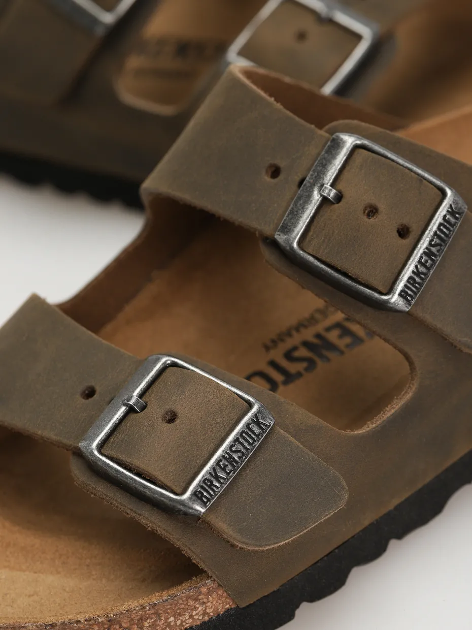 Birkenstock Arizona Oiled Leather Narrow Wmn Flip-flops