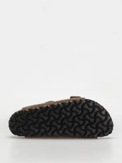 Birkenstock Arizona Suede Leather Narrow Wmn Flip-flops