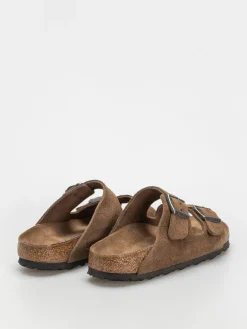 Birkenstock Arizona Suede Leather Narrow Wmn Flip-flops