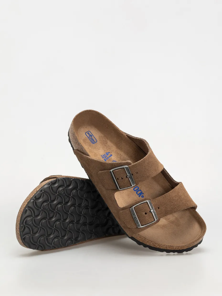 Birkenstock Arizona Suede Leather Regular Flip-flops