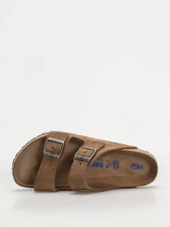 Birkenstock Arizona Suede Leather Regular Flip-flops