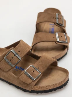 Birkenstock Arizona Suede Leather Regular Flip-flops
