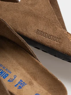 Birkenstock Arizona Suede Leather Regular Flip-flops