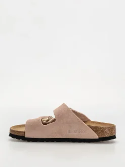 Birkenstock Arizona Suede Leather Narrow Wmn Flip-flops