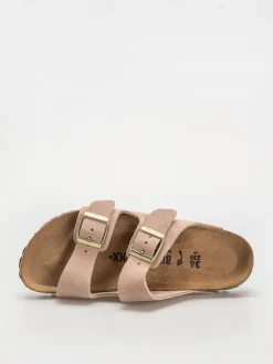 Birkenstock Arizona Suede Leather Narrow Wmn Flip-flops