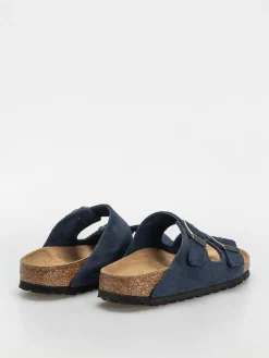 Birkenstock Arizona Suede Leather Narrow Wmn Flip-flops