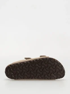Birkenstock Arizona Suede Leather Narrow Wmn Flip-flops