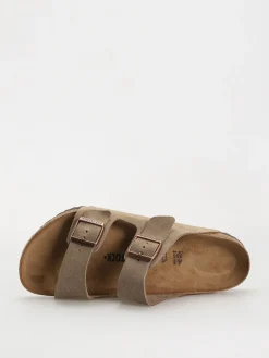 Birkenstock Arizona Suede Leather Regular Flip-flops