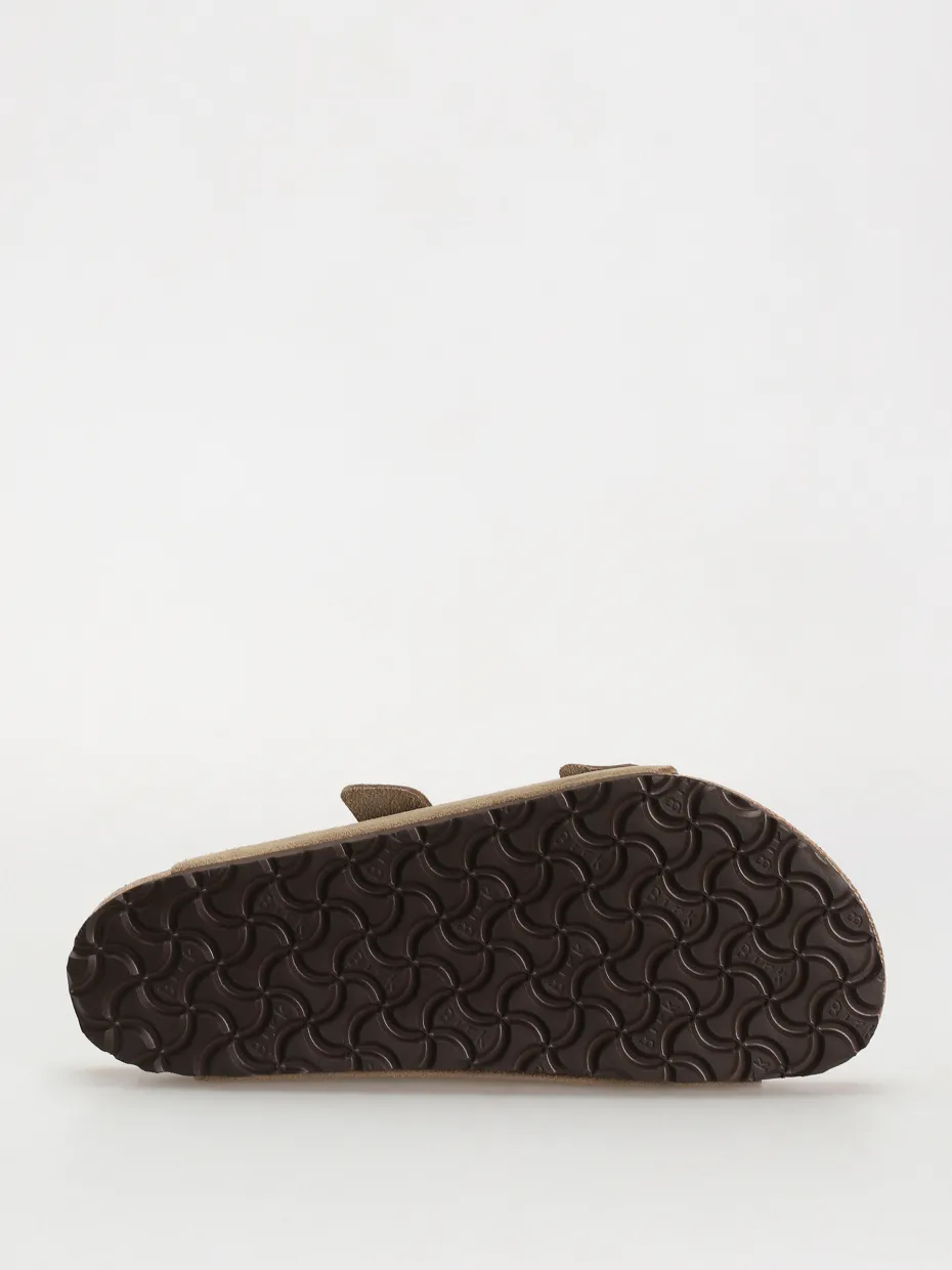 Birkenstock Arizona Suede Leather Regular Flip-flops