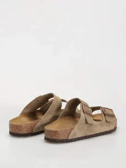 Birkenstock Arizona Suede Leather Regular Flip-flops