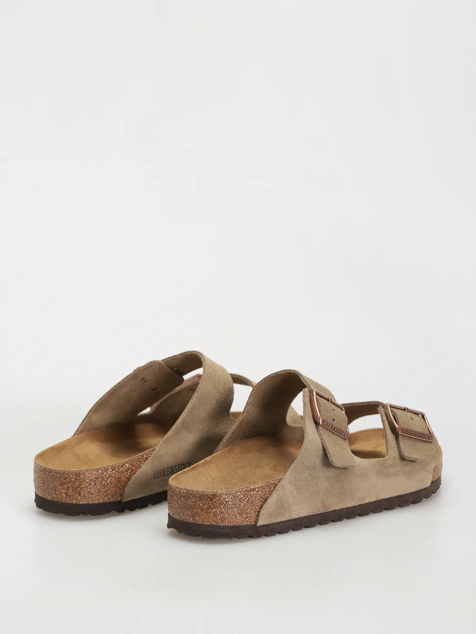 Birkenstock Arizona Suede Leather Regular Flip-flops