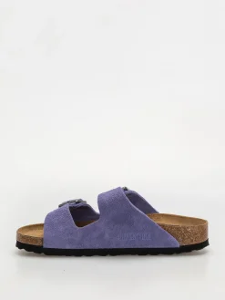 Birkenstock Arizona Suede Leather Narrow Wmn Flip-flops