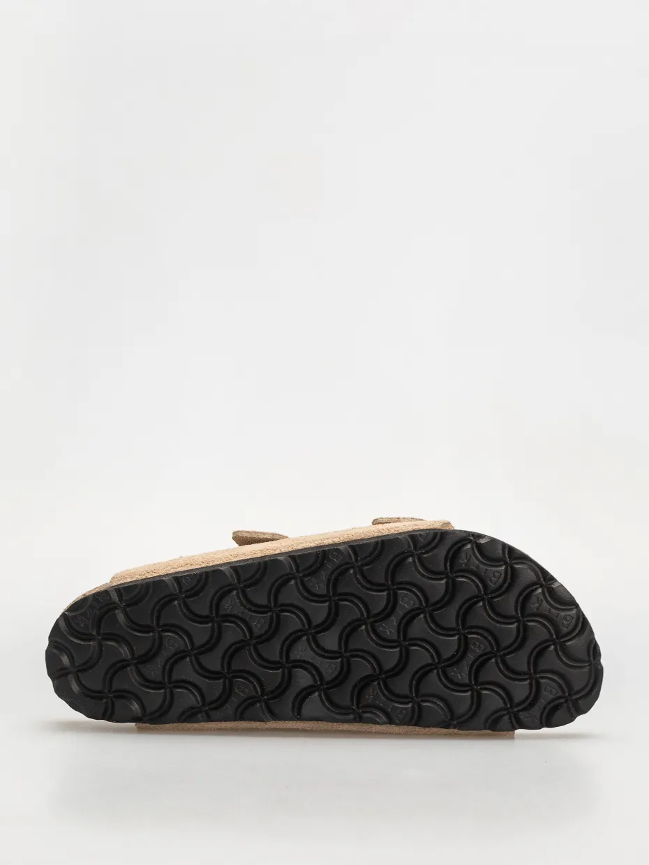 Birkenstock Arizona Suede Leather Narrow Wmn Flip-flops