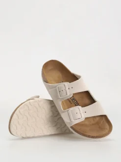 Birkenstock Arizona Suede Leather Narrow Wmn Flip-flops