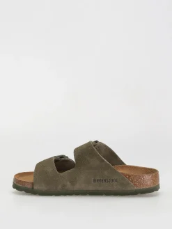 Birkenstock Arizona Suede Leather Narrow Flip-flops Wmn