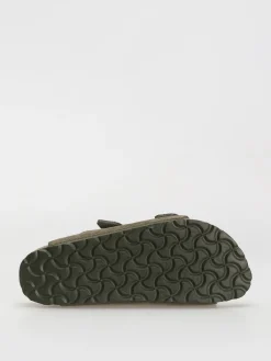Birkenstock Arizona Suede Leather Narrow Flip-flops Wmn