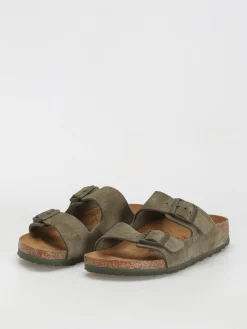 Birkenstock Arizona Suede Leather Narrow Flip-flops Wmn