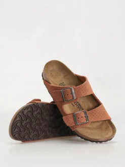 Birkenstock Arizona Suede Embossed Narrow Wmn Flip-flops