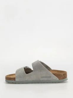Birkenstock Arizona Suede Leather Narrow Wmn Flip-flops