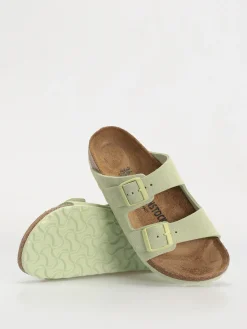 Birkenstock Arizona Suede Leather Narrow Wmn Flip-flops