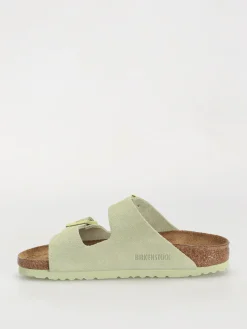 Birkenstock Arizona Suede Leather Narrow Wmn Flip-flops