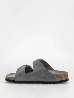 Birkenstock Arizona Suede Leather Narrow Wmn Flip-flops