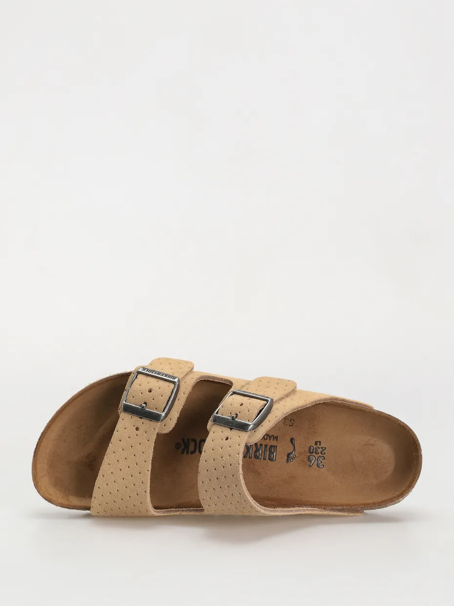 Birkenstock Arizona Suede Embossed Narrow Wmn Flip-flops
